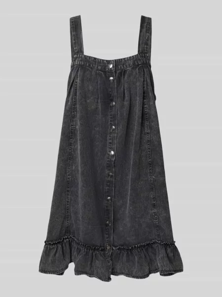 Sukienka jeansowa z listwą guzikową model ‘OREGON’ Noisy May