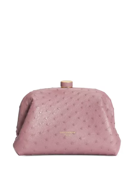 Geantă Dolce & Gabbana din piele roz