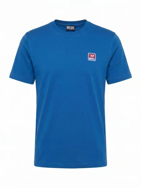 DIESEL Tricou T-JUST regal albastru