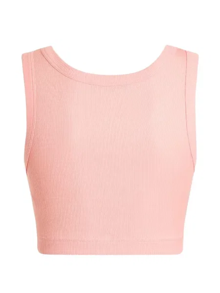 Decupat top Dolce & Gabbana cu autograf roz