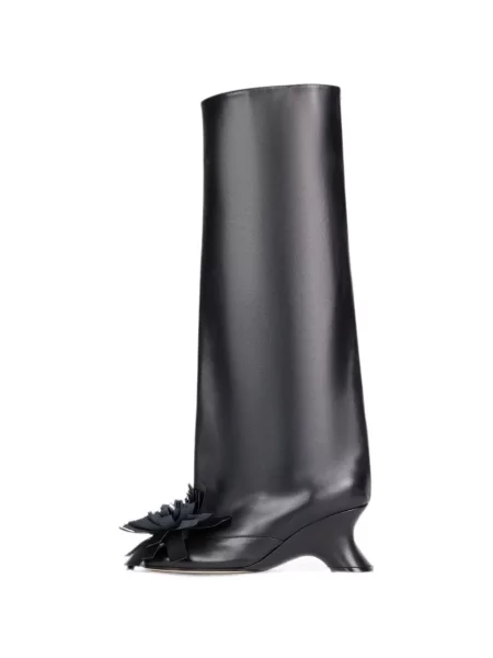 Botine A.w.a.k.e. Mode cu pompoane negru