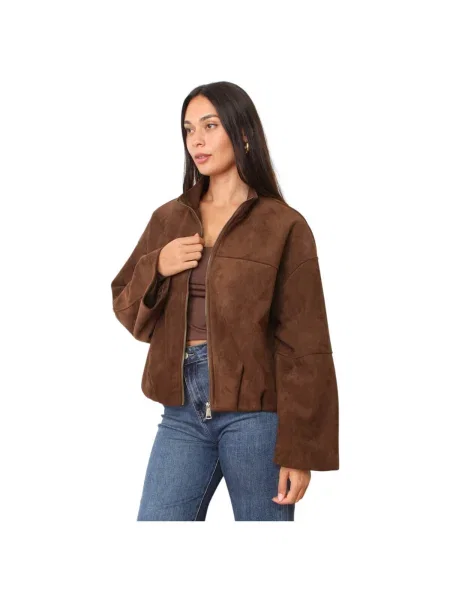 Geacă La Modeuse maro