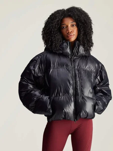 Зимова куртка adidas комбінований верх чорний