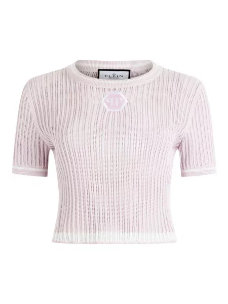 Sweter Philipp Plein różowy