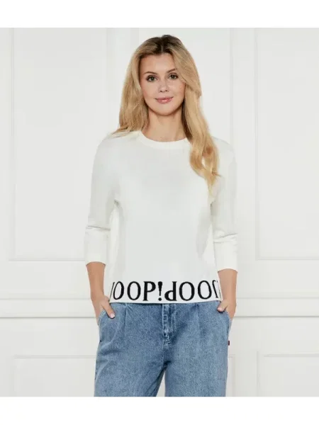 Joop! Kötött pulóver Kassa fehér
