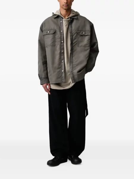 Bluza z kapturem Rick Owens Drkshdw zielona
