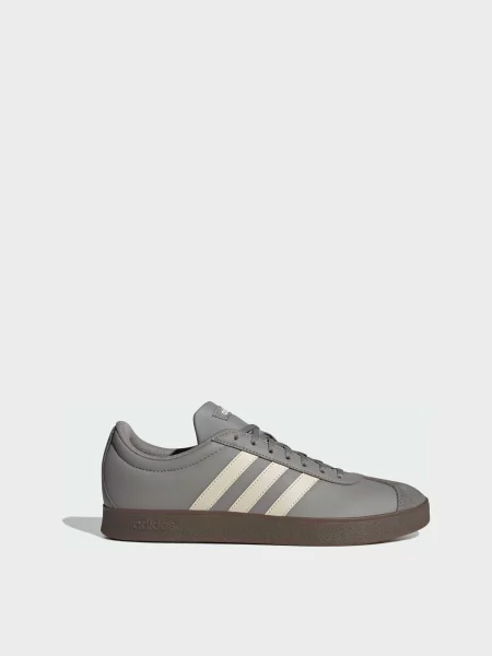 Шкіряні Кеди низькі adidas сірий