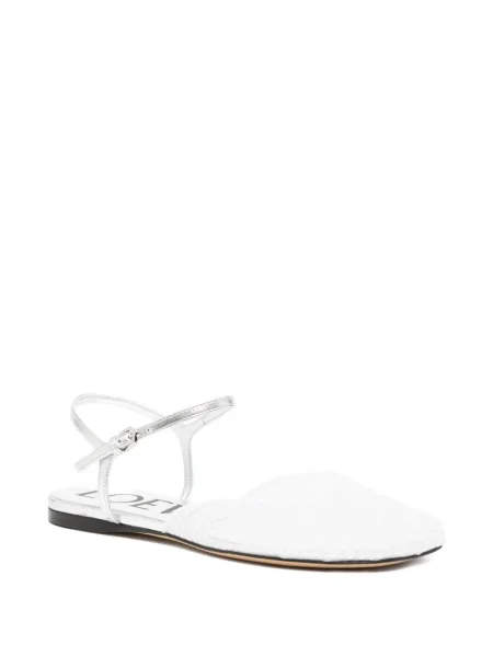 Pantofi cu toc Loewe fără toc gri