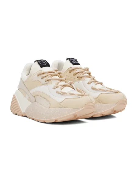 Sneakersy Stella Mccartney skórzane żółte