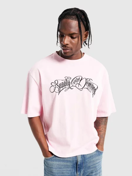 Supply&demand T-Shirt Murphy różowa