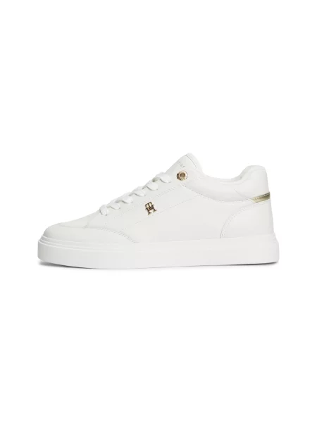 Sneakerși Tommy Hilfiger alb