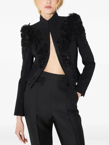 Geacă Elisabetta Franchi negru
