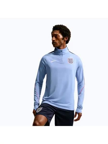 Мъжки футболен суитшърт Nike England Strike work blue/obsidian/white бяло