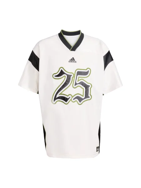 Tricou Adidas Originals din jerseu alb
