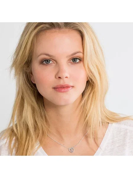 Naszyjnik Thomas Sabo w serca szary