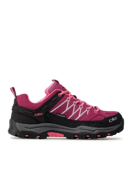 CMP Παπούτσια πεζοπορίας Kids Rigel Low Trekking Shoes Wp ροζ