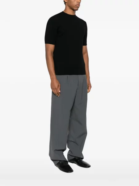 Tricou Diktat scurt negru