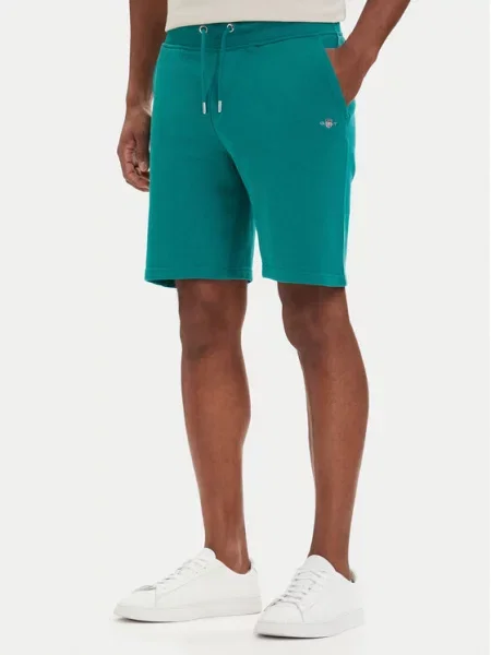 Gant Спортни шорти зелен