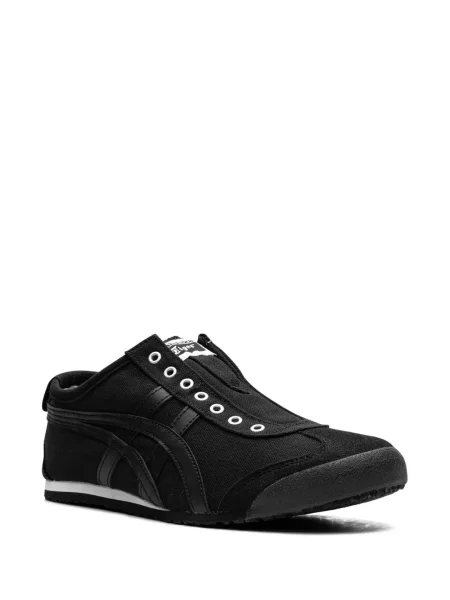 Slip on sportbačiai Onitsuka Tiger su tigro raštu juoda