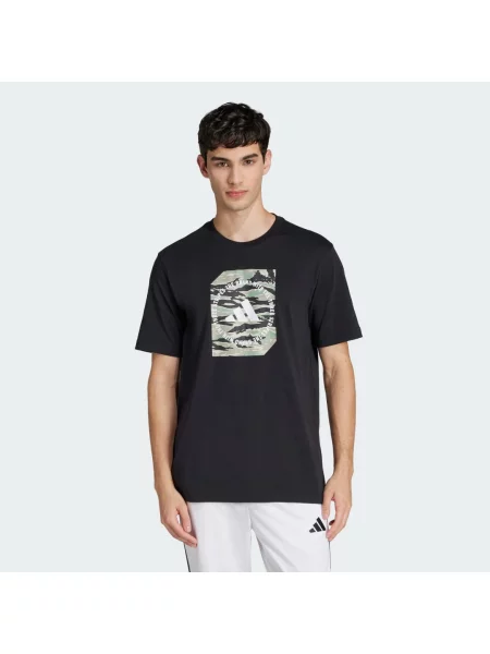 Tričko Camo Shape Graphic černé