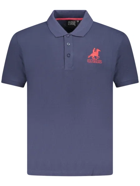 Polo U.s. Grand Polo cu mâneci scurte albastru