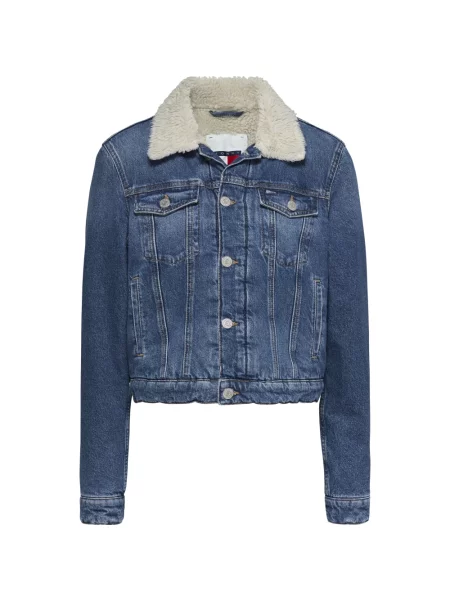 Kurtka jeansowa Tommy Jeans niebieska