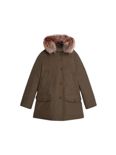 Parka Woolrich zielona