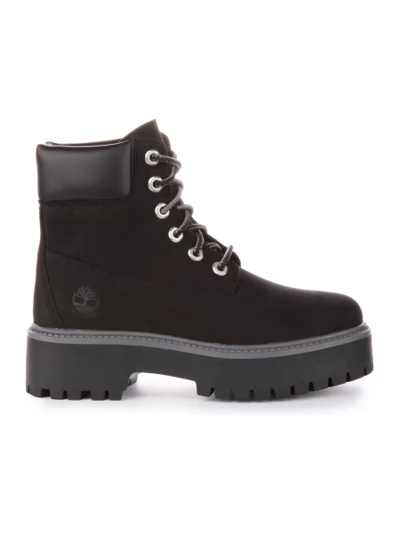 Botki Timberland skórzane czarne