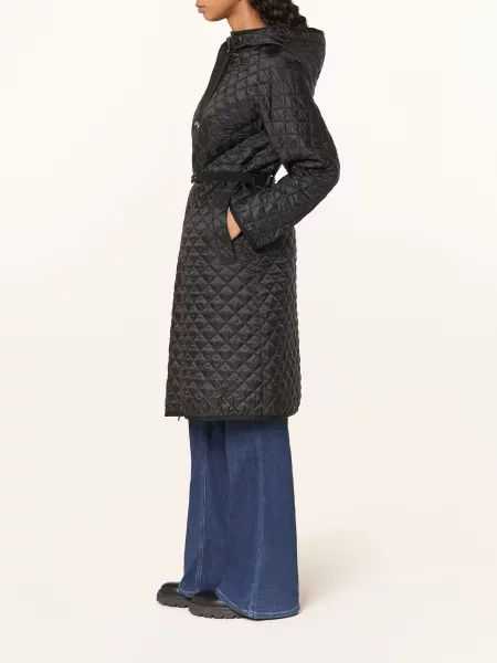 Max Mara The Cube Płaszcz Pikowany Buono schwarz czarny