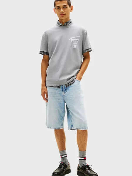 Футболка Tommy Jeans сіра
