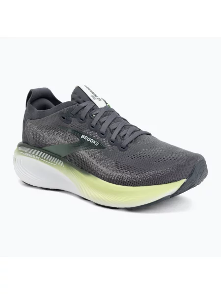 Кросівки для бігу Brooks Adrenaline GTS 25 grey/paradise green/spruce сірі