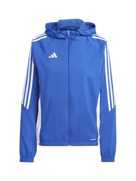 ADIDAS PERFORMANCE Jachetă de trening azuriu alb