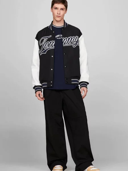Джинсова куртка Tommy Jeans чорна