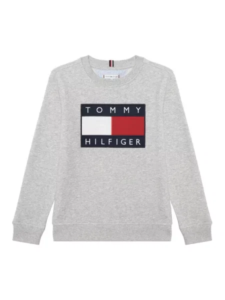 Mikina Tommy Hilfiger šedá
