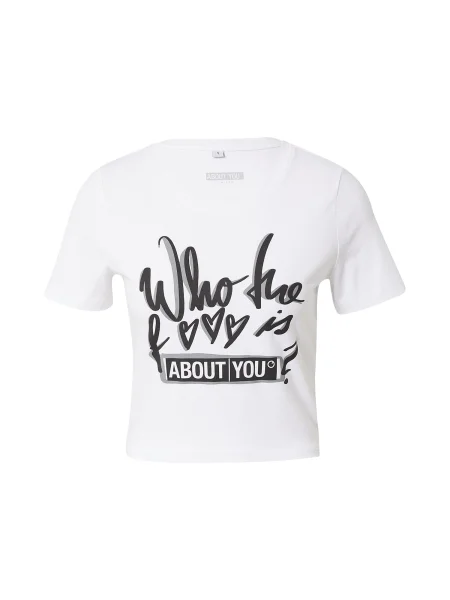 ABOUT YOU Limited Tričko Mira' bílá