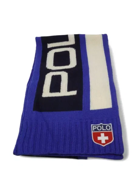 Šál Polo Ralph Lauren modrý