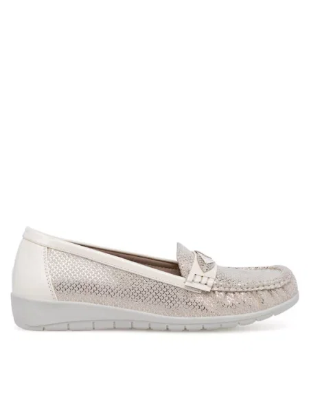 Мокасины Clara Barson бежевые