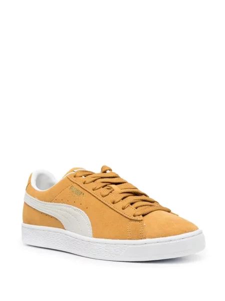 Велурени класически маратонки Puma Suede бяло