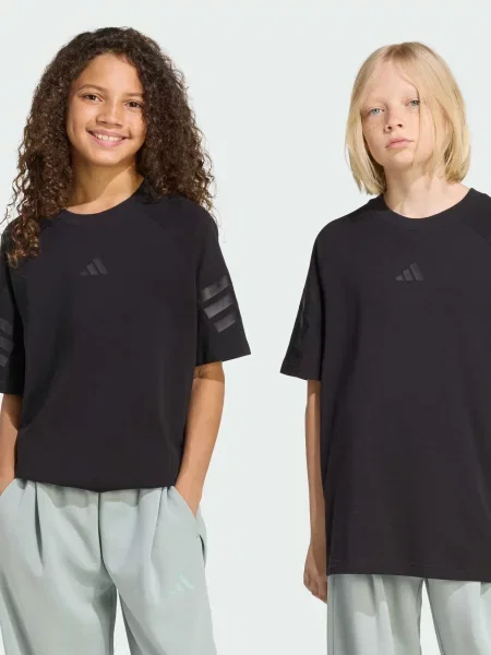 Детская футболка Adidas черная