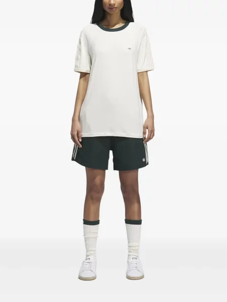 Tricou Adidas cu dungi alb