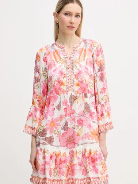 Hale Bob sukienka Benilde różowa