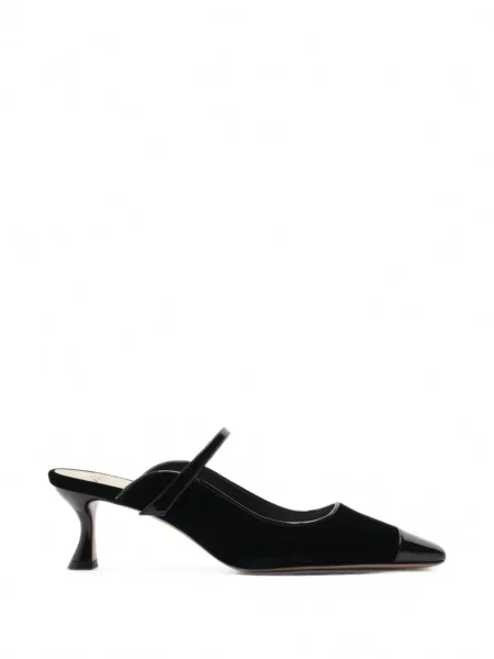 Papuci tip mules Alexandre Birman negru