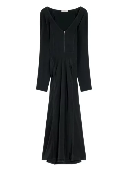 Sukienka midi Lemaire do kolan garniturowa czarna