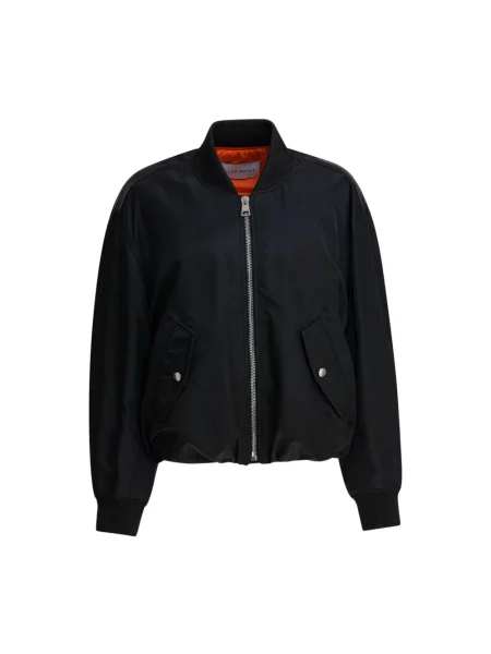 Krótki kurtka bomber Givenchy czarny