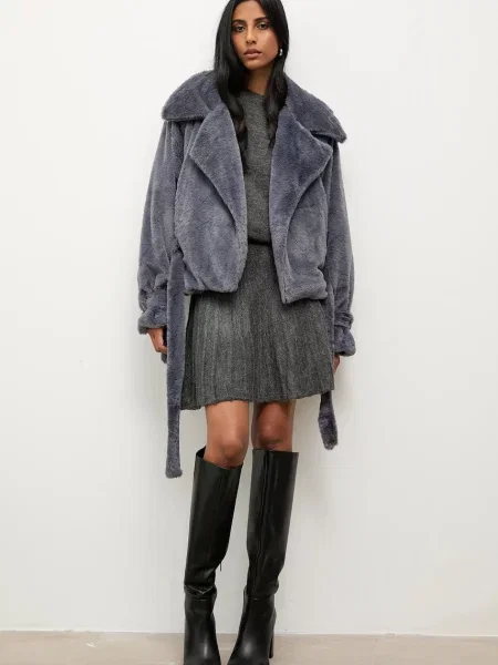 Куртка Answear.LAB демісезонна сірий