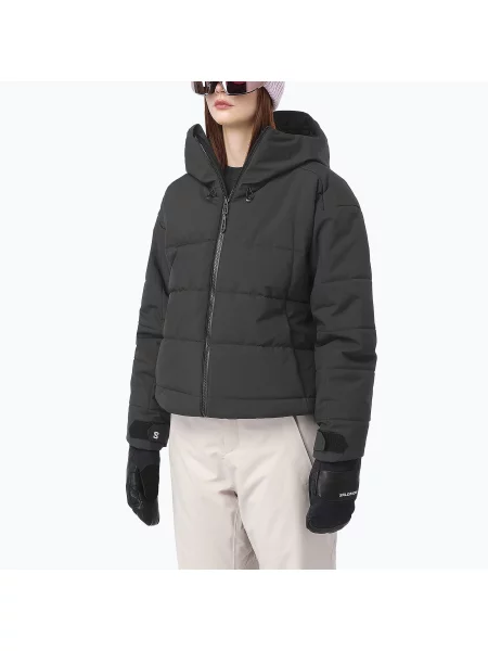 Куртка лижна Salomon Whitelight deep black чорна