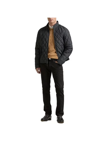 Jeansy o kroju slim fit z 5 Polo Ralph Lauren czarne