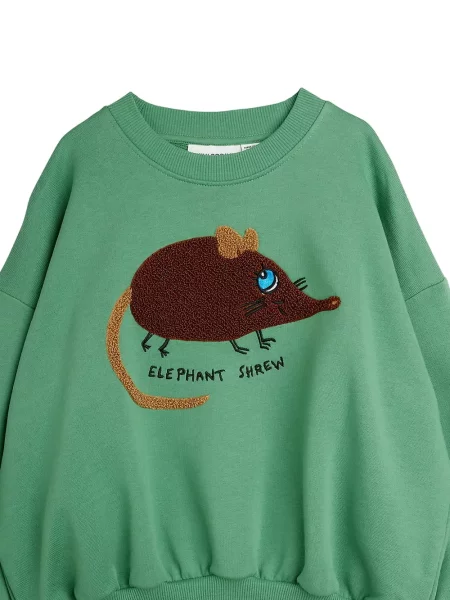 Sweter dziecięcy Mini Rodini zielony