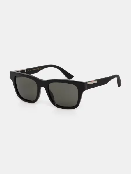 Gucci ochelari de soare pătrați pentru bărbați negru