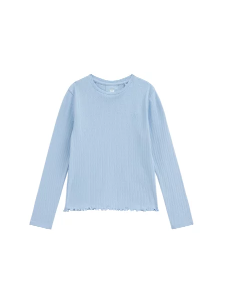 WE Fashion Tricou deschis albastru